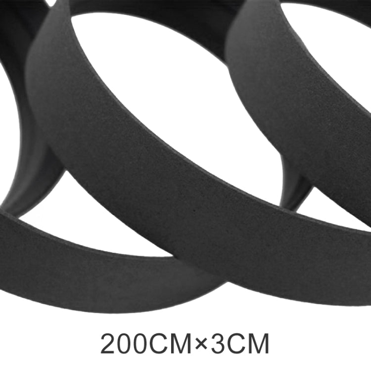 1 Pair Cycling Road Bike Sports Bicycle Cork Handlebar Tape Wrap + 2 Bar Plug(Black) - Bicycle Grips by buy2fix | Online Shopping UK | buy2fix