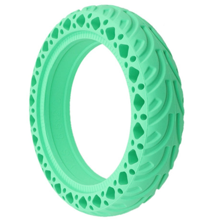 8.5 inch Electric Scooter Wear-resistant Shock-absorbing Decorative Pattern Tire Honeycomb Solid Tire, Suitable for Xiaomi Mijia M365(Green) - Accessories & Parts by buy2fix | Online Shopping UK | buy2fix