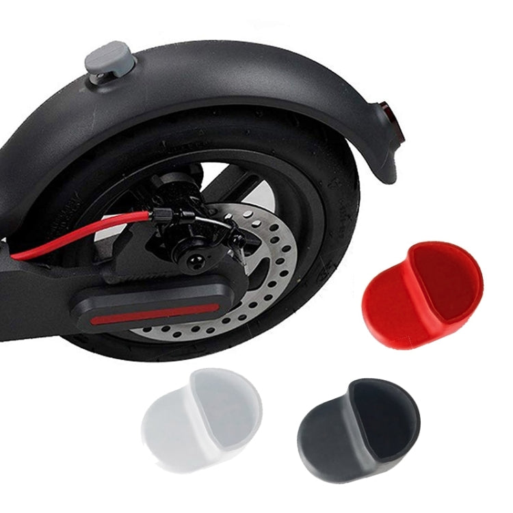 Electric Scooter Accessories Rear Fender Hook Silicone Cover for Xiaomi Mijia M365(Red) - Accessories & Parts by buy2fix | Online Shopping UK | buy2fix