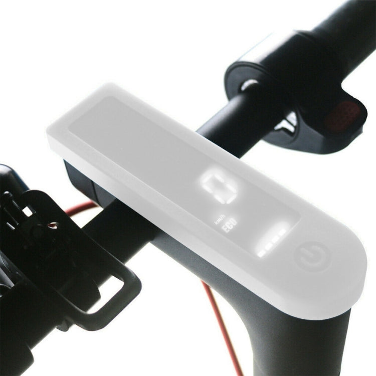 Electric Scooter Circuit Board Instrument Silicone Waterproof Protective Case for Xiaomi Mijia M365 / M365 Pro(White) - Accessories & Parts by buy2fix | Online Shopping UK | buy2fix