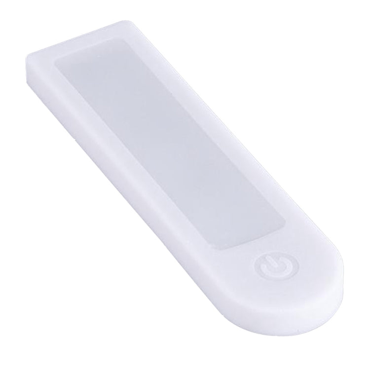 Electric Scooter Circuit Board Instrument Silicone Waterproof Protective Case for Xiaomi Mijia M365 / M365 Pro(White) - Accessories & Parts by buy2fix | Online Shopping UK | buy2fix