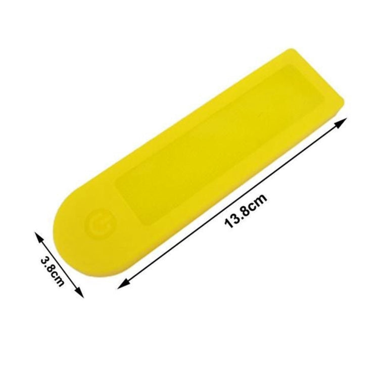 Electric Scooter Circuit Board Instrument Silicone Waterproof Protective Case for Xiaomi Mijia M365 / M365 Pro(Yellow) - Accessories & Parts by buy2fix | Online Shopping UK | buy2fix