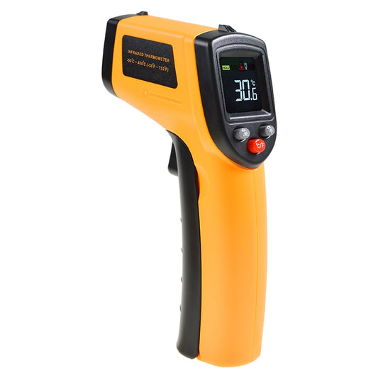 GM333 Portable Digital Laser Point Infrared Thermometer, Temperature Range: -50-400 Celsius Degree - Thermostat & Thermometer by buy2fix | Online Shopping UK | buy2fix