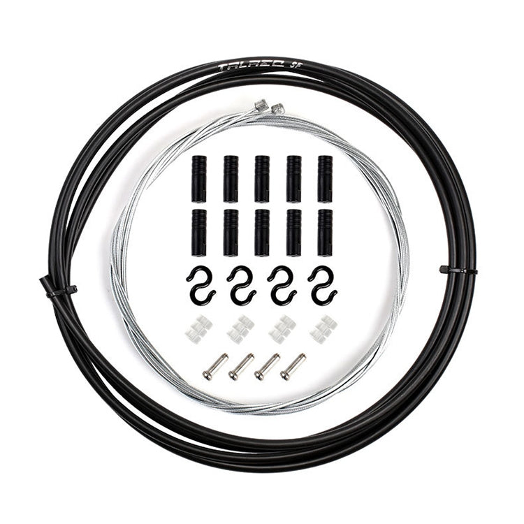 7 in 1 Universal PVC Bicycle Variable Speed Cable Tube Set(Black) - Bicycle Brake Parts by buy2fix | Online Shopping UK | buy2fix