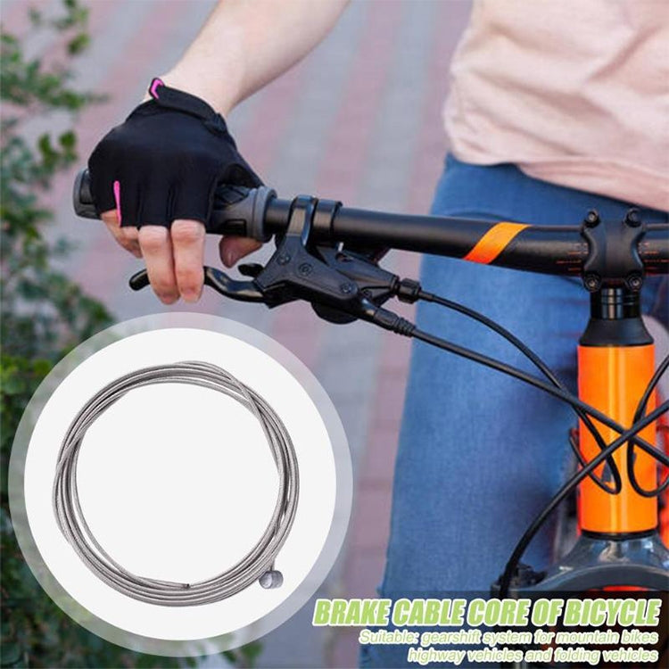 7 in 1 Cylindrical Head PVC Brake Cable Tube Set for Mountain Bike (Green) - Bicycle Brake Parts by buy2fix | Online Shopping UK | buy2fix