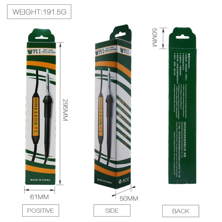 BEST Adjustable Temperature Electric Soldering Iron Welding Solder Station Heat Pencil, UK Plug by BEST