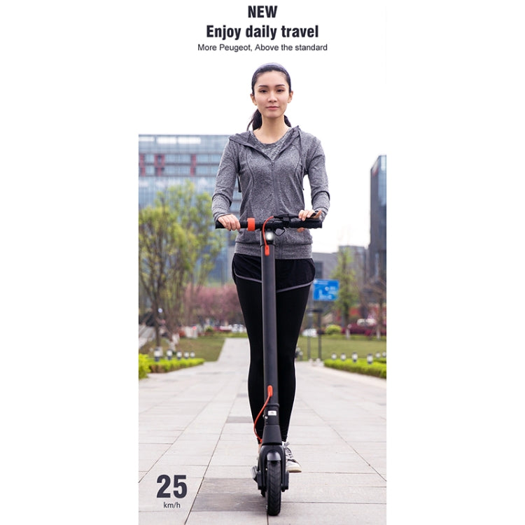 X8 Outdoor Waterproof Foldable Electric Scooter with 10 inch Vacuum Tires & LCD Display & LED Lights & 10AH Lithium Battery, Load-bearing: 20-100kg (Black) - Electric Scooters by buy2fix | Online Shopping UK | buy2fix
