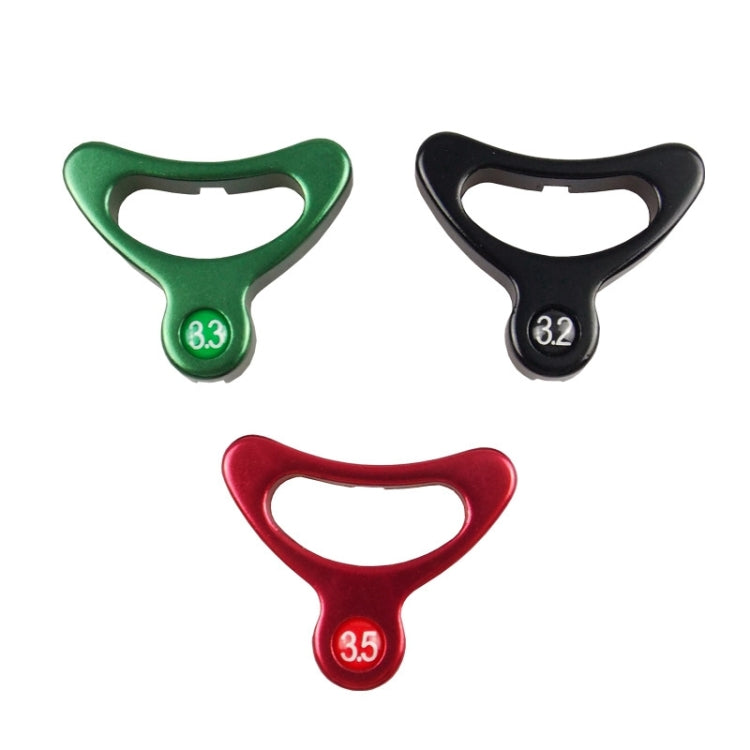 BIKERSAY BK033 Bicycle Spoke Wrench Repair Tool Aluminum Alloy Wheel Spoke Nipple Adjustment Spanner(Black) by BIKERSAY