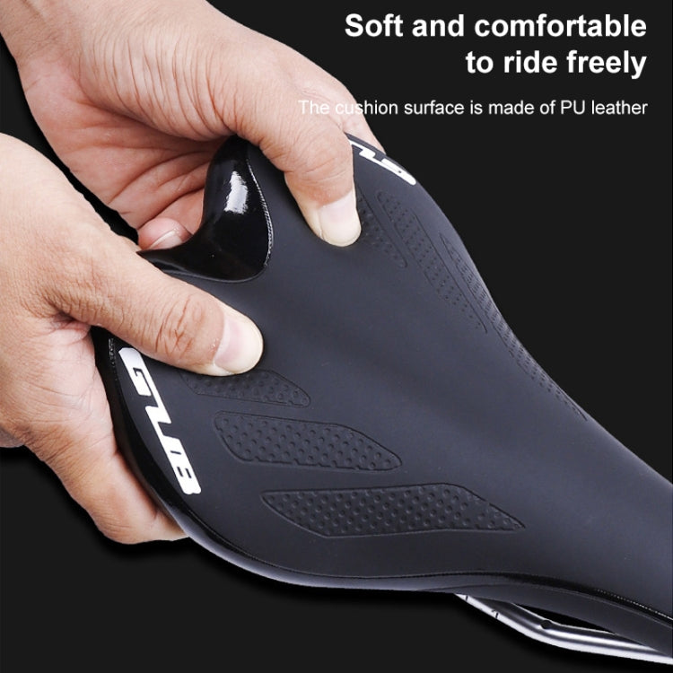 GUB 3083 Microfiber Leather Mountain Road Bike Saddle(Black) - Bicycle Saddle by GUB | Online Shopping UK | buy2fix