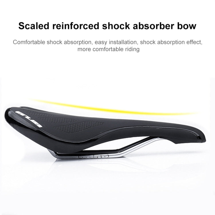 GUB 3083 Microfiber Leather Mountain Road Bike Saddle(Black) - Bicycle Saddle by GUB | Online Shopping UK | buy2fix