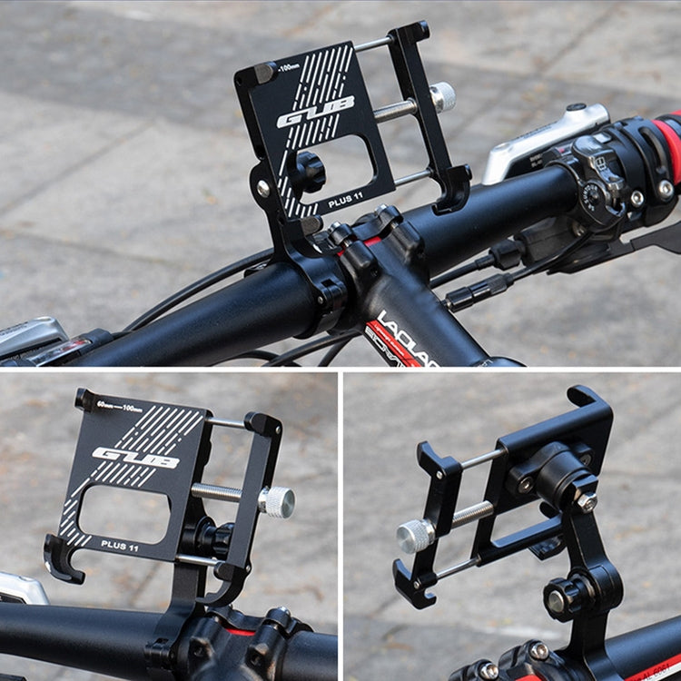 GUB Plus 11 Rotatable Bicycle Phone Holder(Black) by GUB