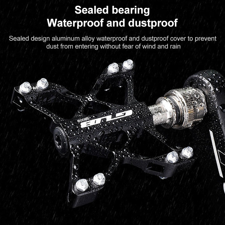GUB QR-009 Aluminum Alloy MTB Non-slip Bicycle Pedals - Pedals by GUB | Online Shopping UK | buy2fix