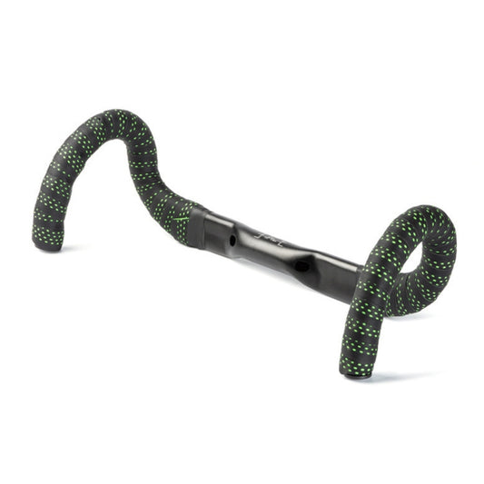 PROMEND GR-082 1 Pair Two-color Antiskid Bicycle Grips Tape (Black+green) by PROMEND