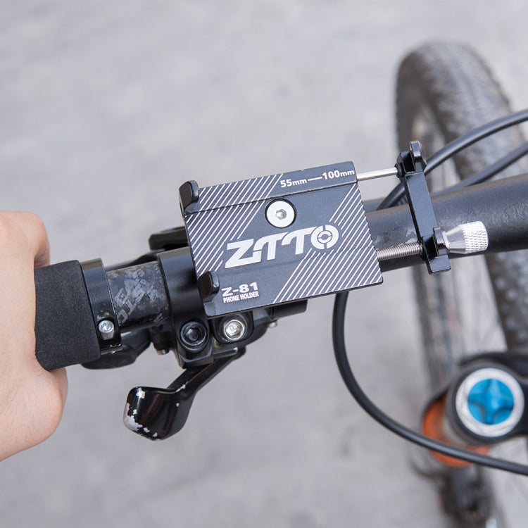 ZTTO Mountain Bike Bicycle Phone Holder Handlebar Frame Motorcycle Riding Bracket (Red) by ZTTO