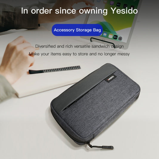 Yesido WB32 Multifunctional Digital Accessories Storage Bag (Black) by Yesido