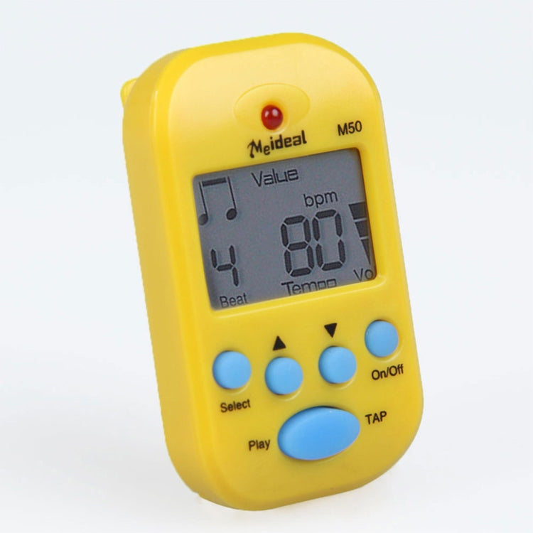 Mini Professional Electronic Piano Violin Clip High-quality Metronome Digital Tuner M50 - Keyboard Accessories by buy2fix | Online Shopping UK | buy2fix