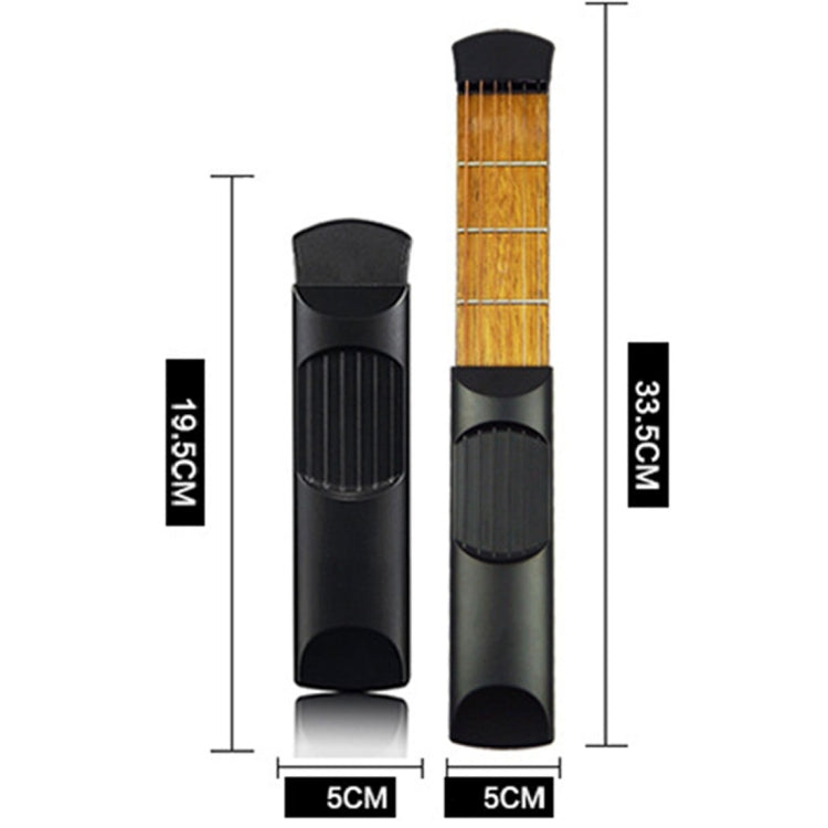 Mini Pocket Guitar Portable Guitar Trainer Finger Chord Conversion Trainer KD10 - String Instrument Accessories by buy2fix | Online Shopping UK | buy2fix