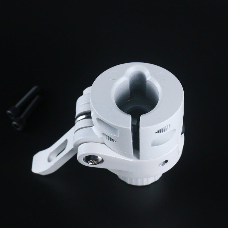 For Xiaomi Mijia M365 Electric Scooter Accessories Folding Base(White) - Accessories & Parts by buy2fix | Online Shopping UK | buy2fix