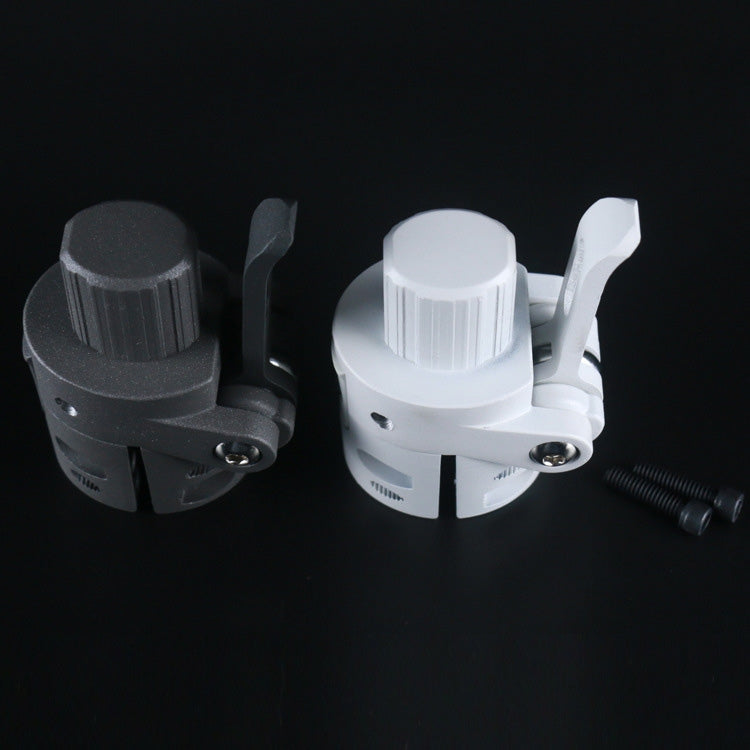 For Xiaomi Mijia M365 Electric Scooter Accessories Folding Base(White) - Accessories & Parts by buy2fix | Online Shopping UK | buy2fix
