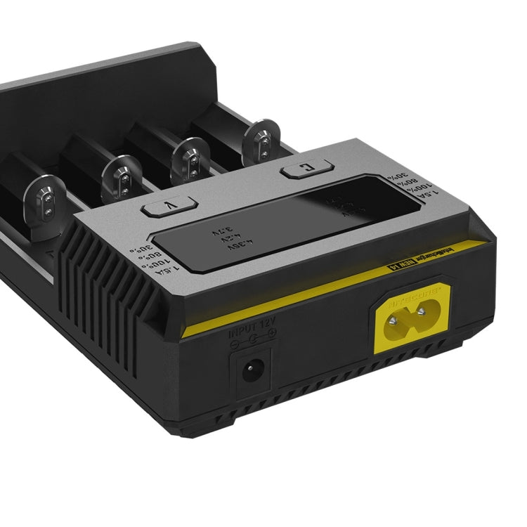 Nitecore NEW i4 Intelligent Digi Smart Charger with LED Indicator for 14500, 16340 (RCR123), 18650, 22650, 26650, Ni-MH and Ni-Cd (AA, AAA) Battery - Charger & Converter by buy2fix | Online Shopping UK | buy2fix