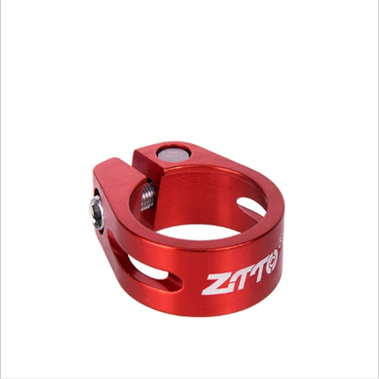 ZTTO MTB Road Bike Seatpost Clamp Aluminium Alloy Bicycle Parts,Diameter: 34.9mm(Red) - Pipe clamps by ZTTO | Online Shopping UK | buy2fix