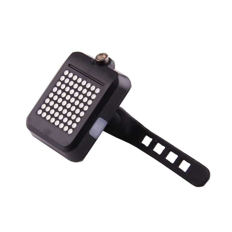 Bicycle Intelligent Wireless Control USB Rechargeable Turn Signal Light Bike Rear Brake Light with Laser & Mount Holder Strap - Taillights by buy2fix | Online Shopping UK | buy2fix