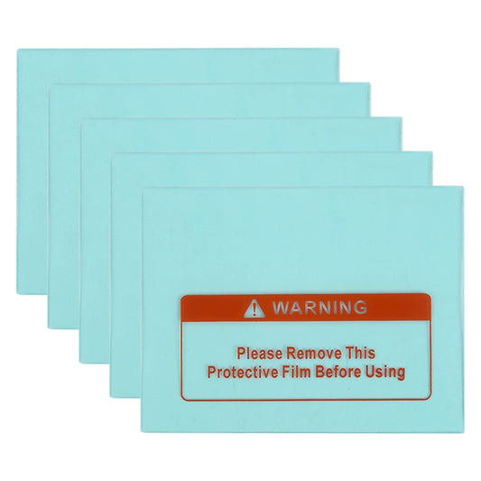 5 PCS Solar Automatic Dimming Welding Helmet Mask Cover PC Protector, Size : 110 x 90mm Right Angle by buy2fix