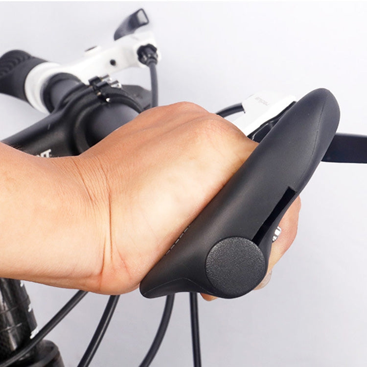 DEEMOUNT BGP110 Mountain Bike Bicycle Rubber Handlebar Cover, Horn Version - Bicycle Grips by buy2fix | Online Shopping UK | buy2fix