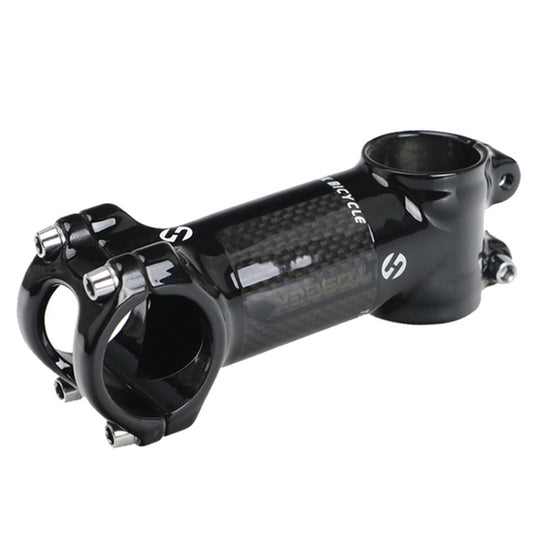 TOSEEK Road Mountain Bike Ultra-light Handlebar Stem Riser Faucet, Size: 17 Degree, 70mm (Gloss) by TOSEEK