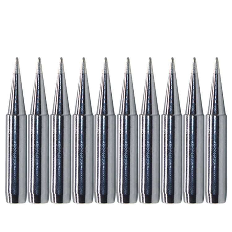 10 PCS 900M-T-0.8D Small D Type Lead-free Electric Welding Soldering Iron Tips - Soldering Iron Tip by buy2fix | Online Shopping UK | buy2fix