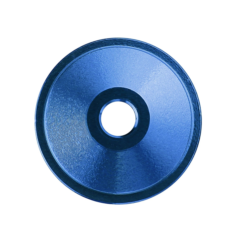 1 Pair C17 Bicycle CNC Aluminum Bike Headset Cap (Blue) - Cap Component by buy2fix | Online Shopping UK | buy2fix