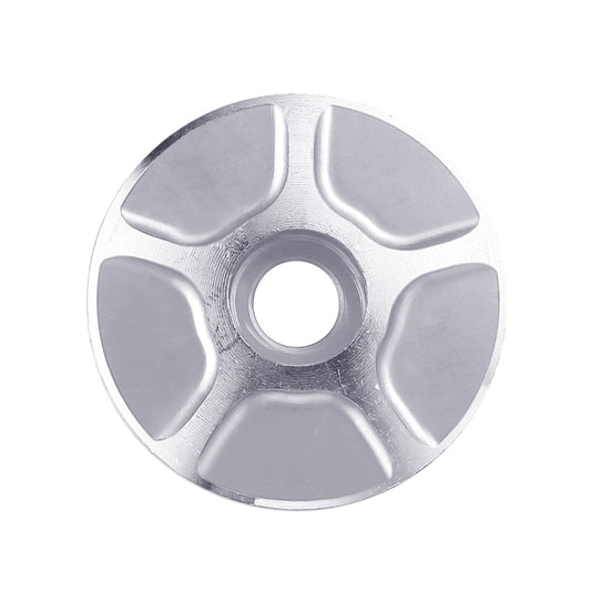 1 Pair C17 Bicycle CNC Aluminum Bike Headset Cap (Silver) - Cap Component by buy2fix | Online Shopping UK | buy2fix