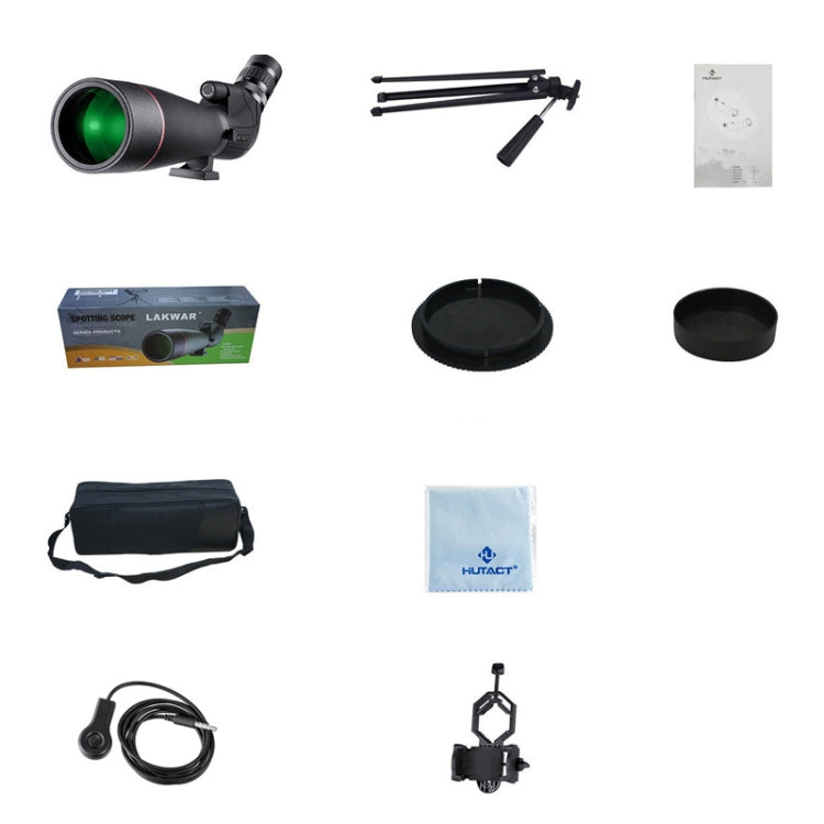 HTK-72 20x-60x High Definition Night Vision Zoom Monocular Telescope for Outdoor Camping Birdwatching with Tripod(Black) by Zoom