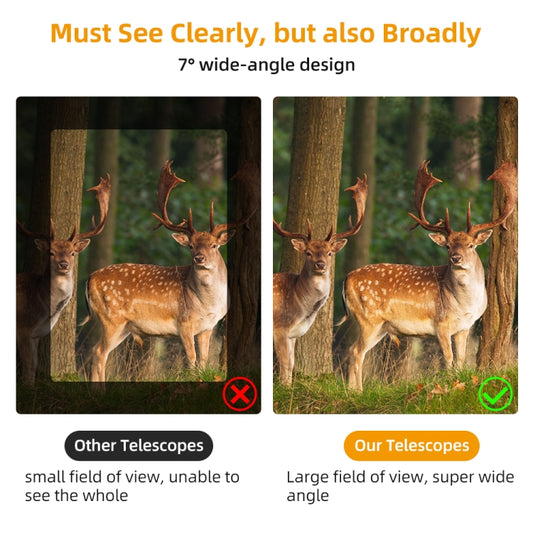 Moge 40x22 Outdoor Professional HD Binocular by buy2fix