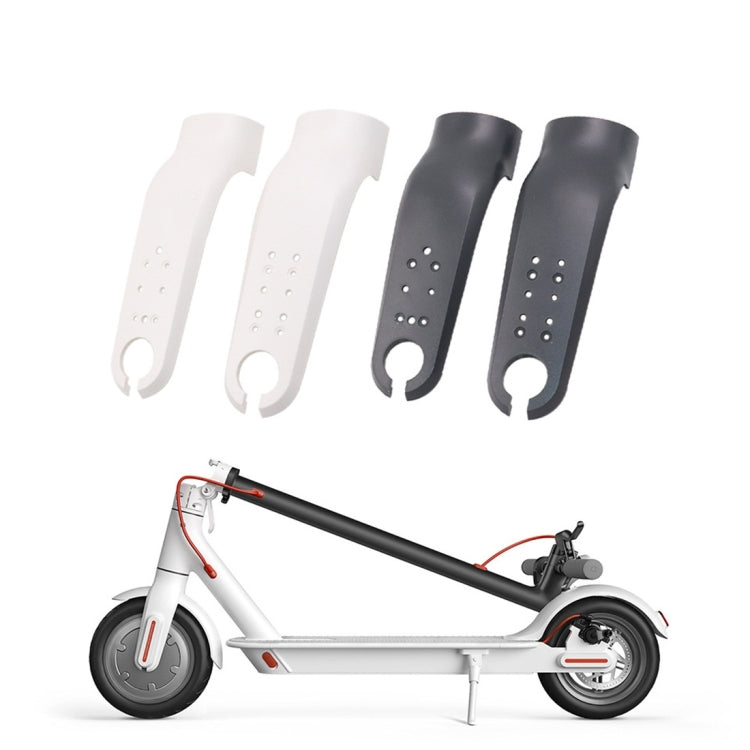 For Xiaomi M365 Electric Scooter Front Fork Left Right Plastic Replacement Parts(Black) - Accessories & Parts by buy2fix | Online Shopping UK | buy2fix