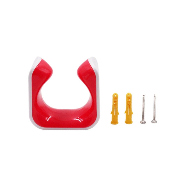 For Xiaomi M365 Electric Scooter Portable Wall Mount Holder(Red) - Accessories & Parts by buy2fix | Online Shopping UK | buy2fix