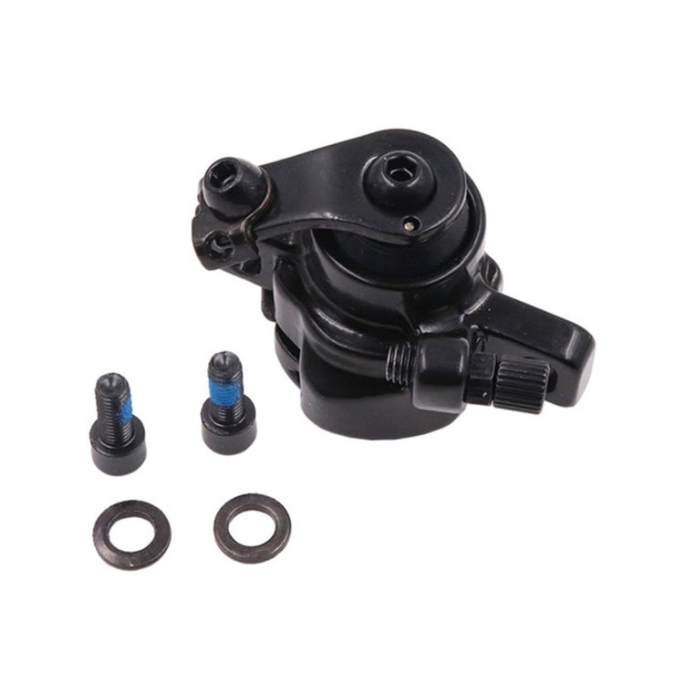 For Xiaomi M365 Electric Scooter Left Front Back Wheel Disc Brake Parts(Black) - Accessories & Parts by buy2fix | Online Shopping UK | buy2fix