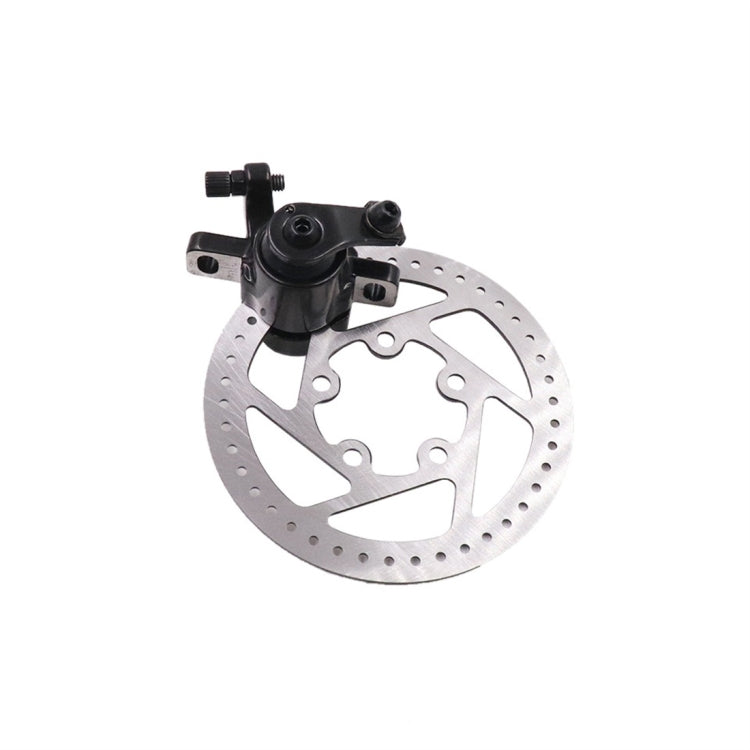 For Xiaomi M365 Electric Scooter Left Front Back Wheel Disc Brake Parts(Black) - Accessories & Parts by buy2fix | Online Shopping UK | buy2fix