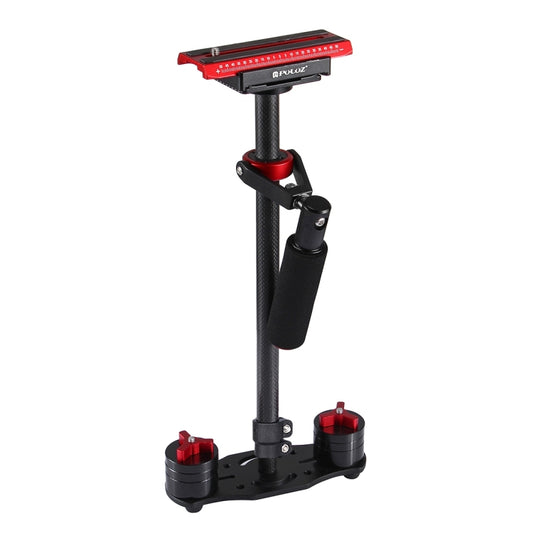 PULUZ 38.5-61cm Carbon Fibre Handheld Stabilizer for DSLR & DV Digital Video & Cameras, Load Range: 0.5-3kg(Red) by PULUZ