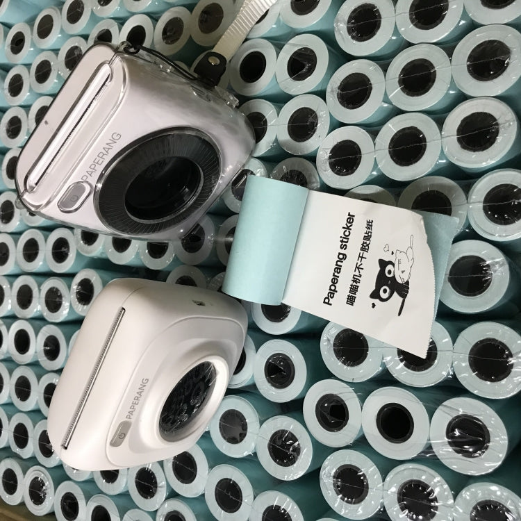 10 PCS Adhesive Thermal Label Printer Paper Sticker for PAPERANG P1/ P2 / A6 , Size: 57 x 30 mm(White) - Printer Paper & Stickers by buy2fix | Online Shopping UK | buy2fix