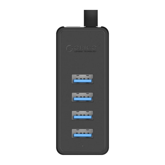 ORICO W5P-U3-30 4-Port USB 3.0 Desktop HUB with 30cm Micro USB Cable Power Supply(Black) by ORICO