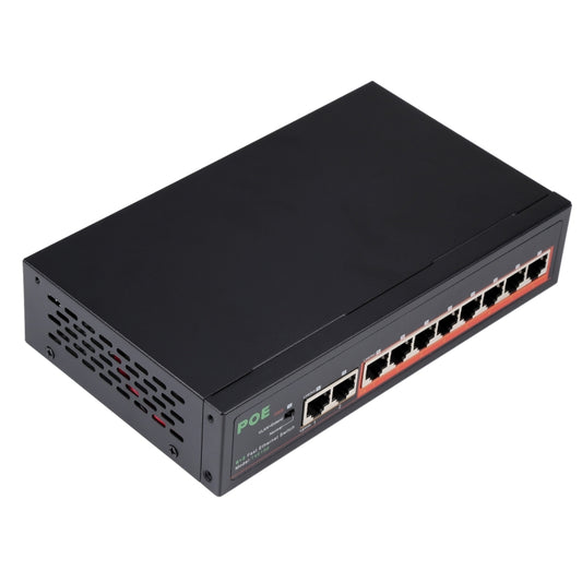 8 Ports 10/100Mbps POE Switch IEEE802.3af Power Over Ethernet Network Switch for IP Camera VoIP Phone AP Devices by buy2fix