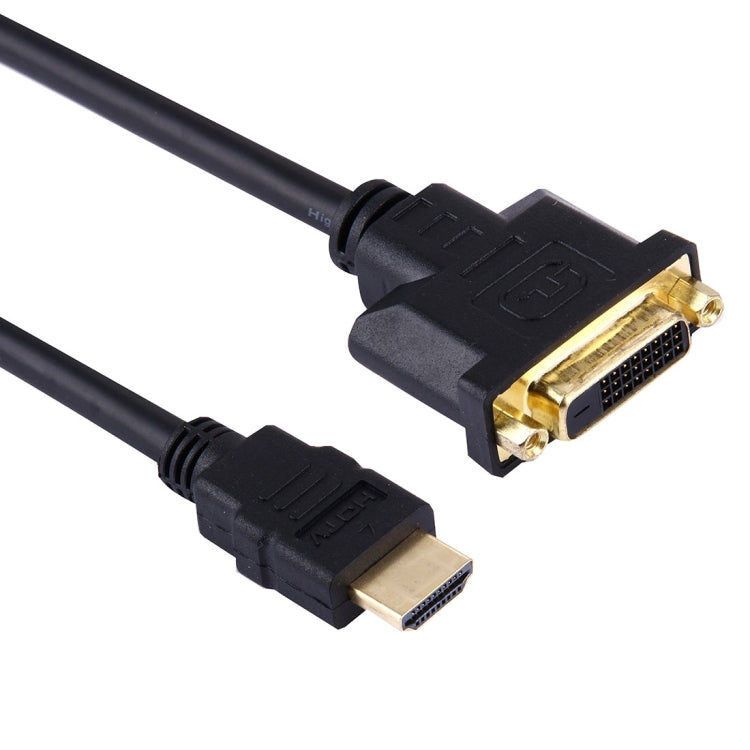 30cm HDMI Male to 24+1 DVI Female Adapter Cable - by buy2fix | Online Shopping UK | buy2fix