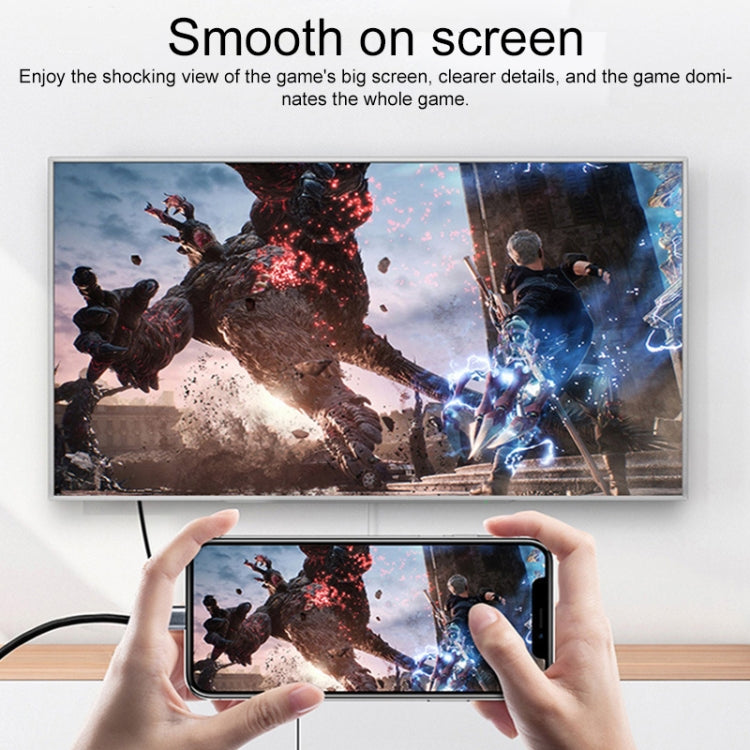 2 in 1 4K 60Hz HDMI Male to USB-C / Type-C Charging + USB-C / Type-C Female Adapter by buy2fix