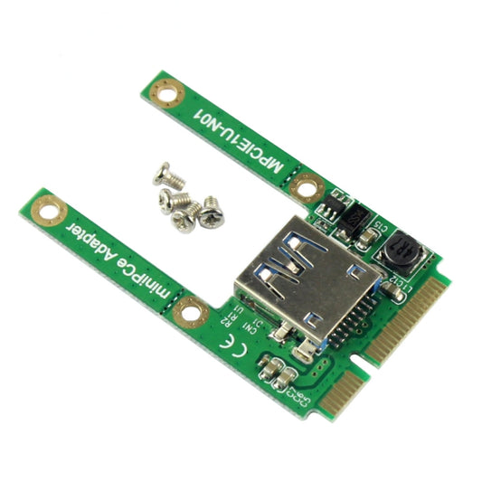 Mini PCI-E Card Slot Expansion MPCIE to USB 2.0 Interface Adapter Riser Card - Add-on Cards by buy2fix | Online Shopping UK | buy2fix