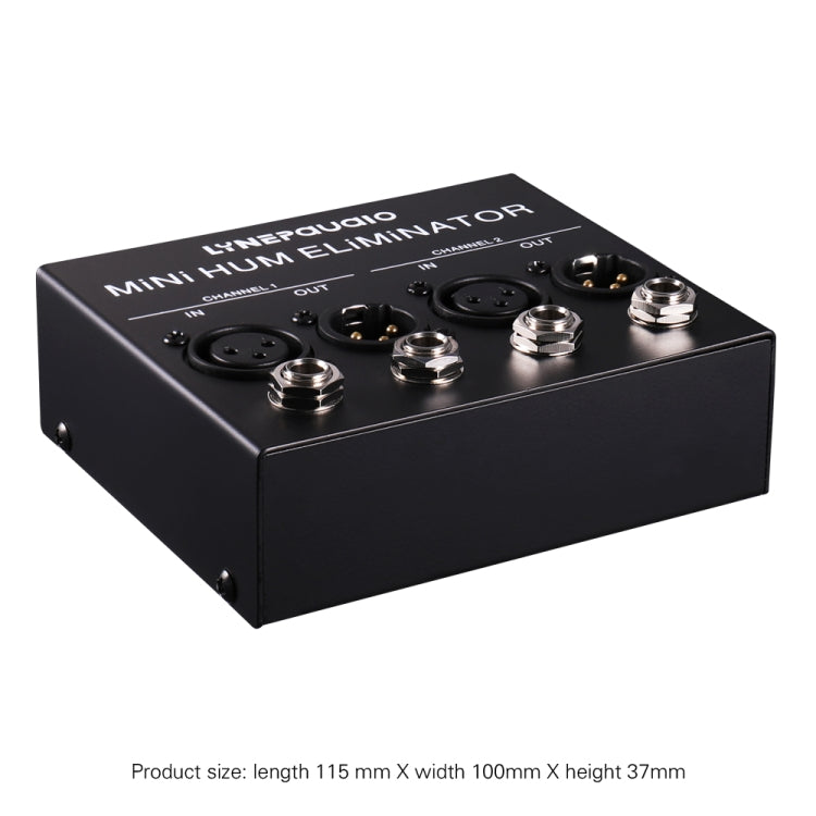 LINEPAUDIO B890 Current Buzzing Noise Canceller (Black) - by buy2fix | Online Shopping UK | buy2fix