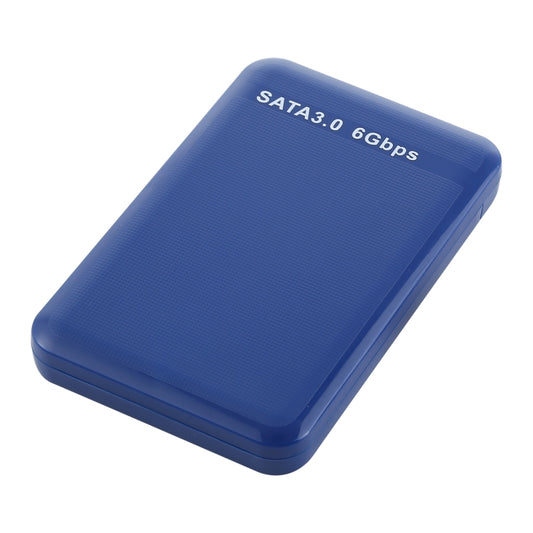 2.5 inch HDD Enclosure 6Gbps SATA 3.0 to USB 3.0 Hard Disk Drive Box External Case(Blue) by buy2fix