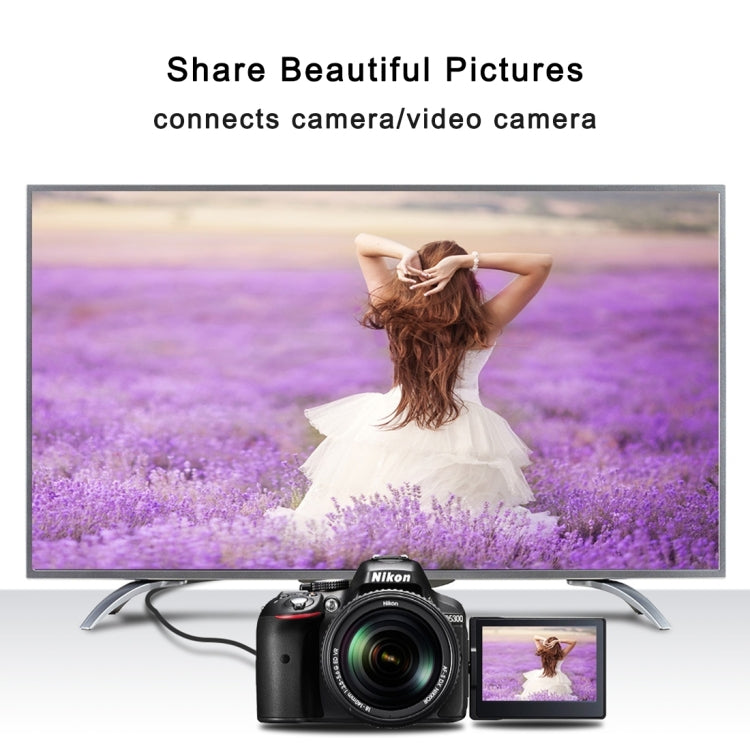 50cm 4K HDMI Male to Micro HDMI Right Angled Male Gold-plated Connector Adapter Cable - Cable by buy2fix | Online Shopping UK | buy2fix