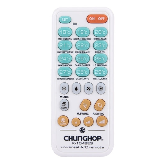 CHUNGHOP K-1048ES Universal Air-Conditioner Remote Controller by CHUNGHOP
