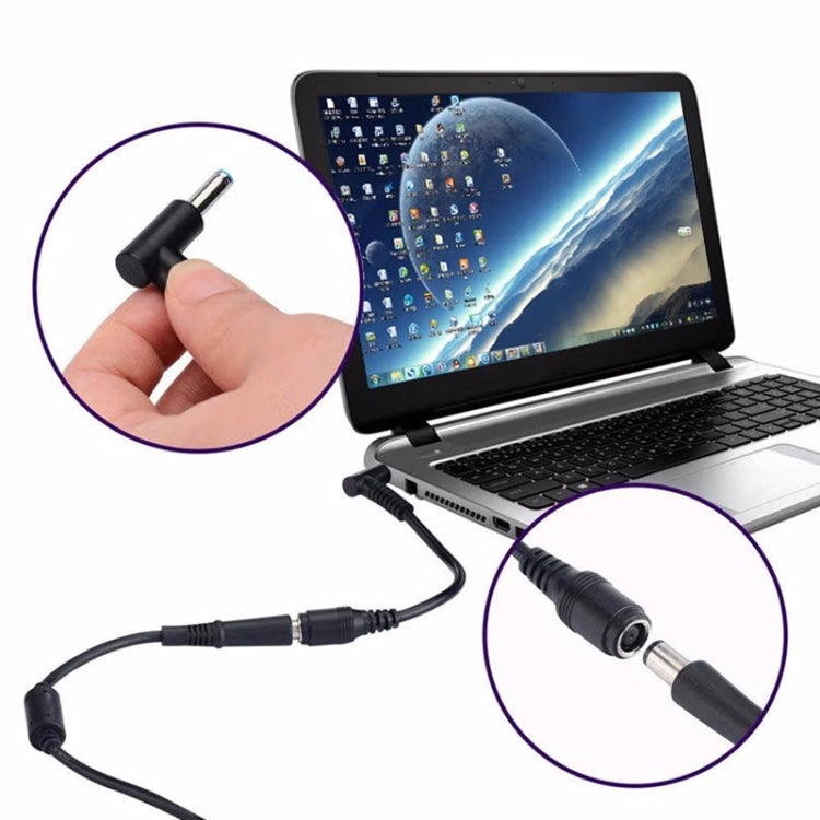 4.5 x 3.0mm Bent Male to 7.4 x 5.0mm Female Interfaces Power Adapter Cable for Laptop Notebook, Length: 10cm - Universal Power Adapter by buy2fix | Online Shopping UK | buy2fix